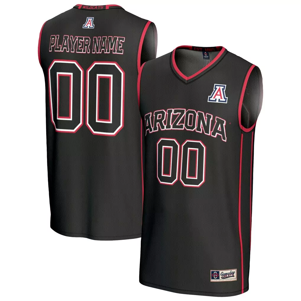 arizona wildcats gameday greats unisex adult nil lightweight volleyball jersey white