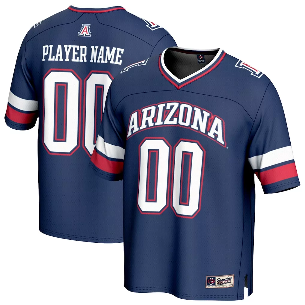 arizona wildcats gameday greats unisex adult nil lightweight volleyball jersey white