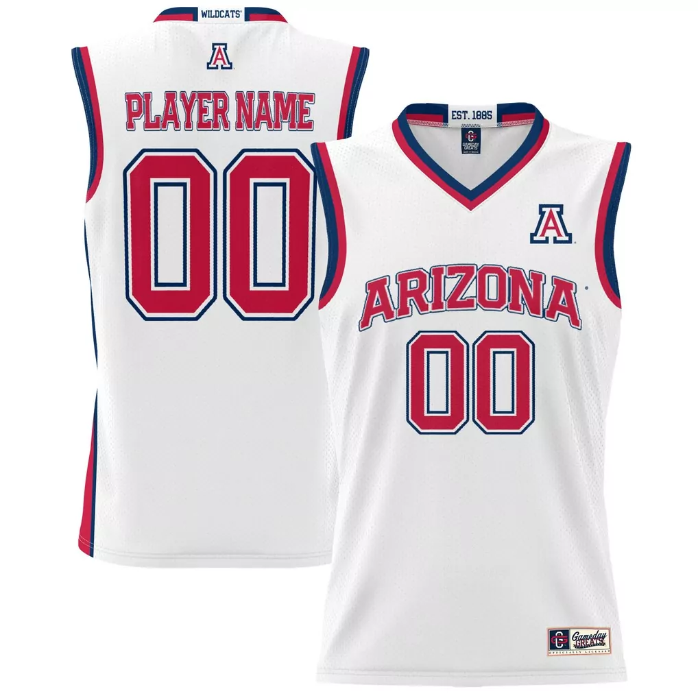 arizona wildcats gameday greats youth nil pick a player lightweight men s basketball jersey red