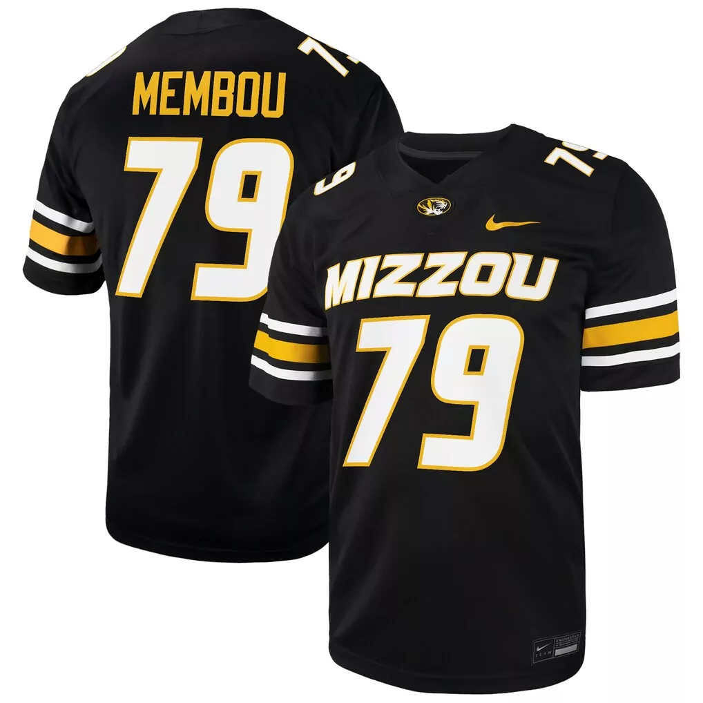 39 missouri tigers gameday greats toddler lightweight collegiate football fashion jersey gold