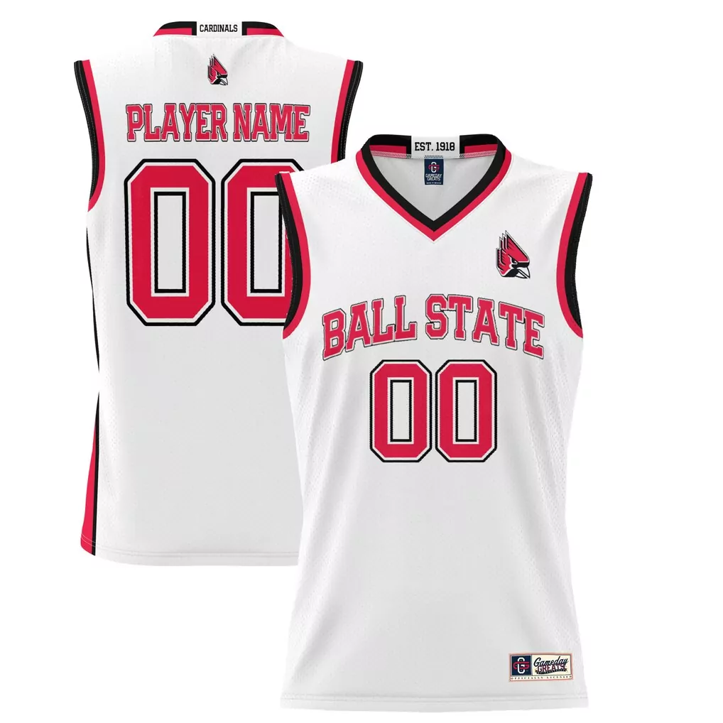 ball state cardinals gameday greats unisex lightweight nil pick a player women s basketball jersey black