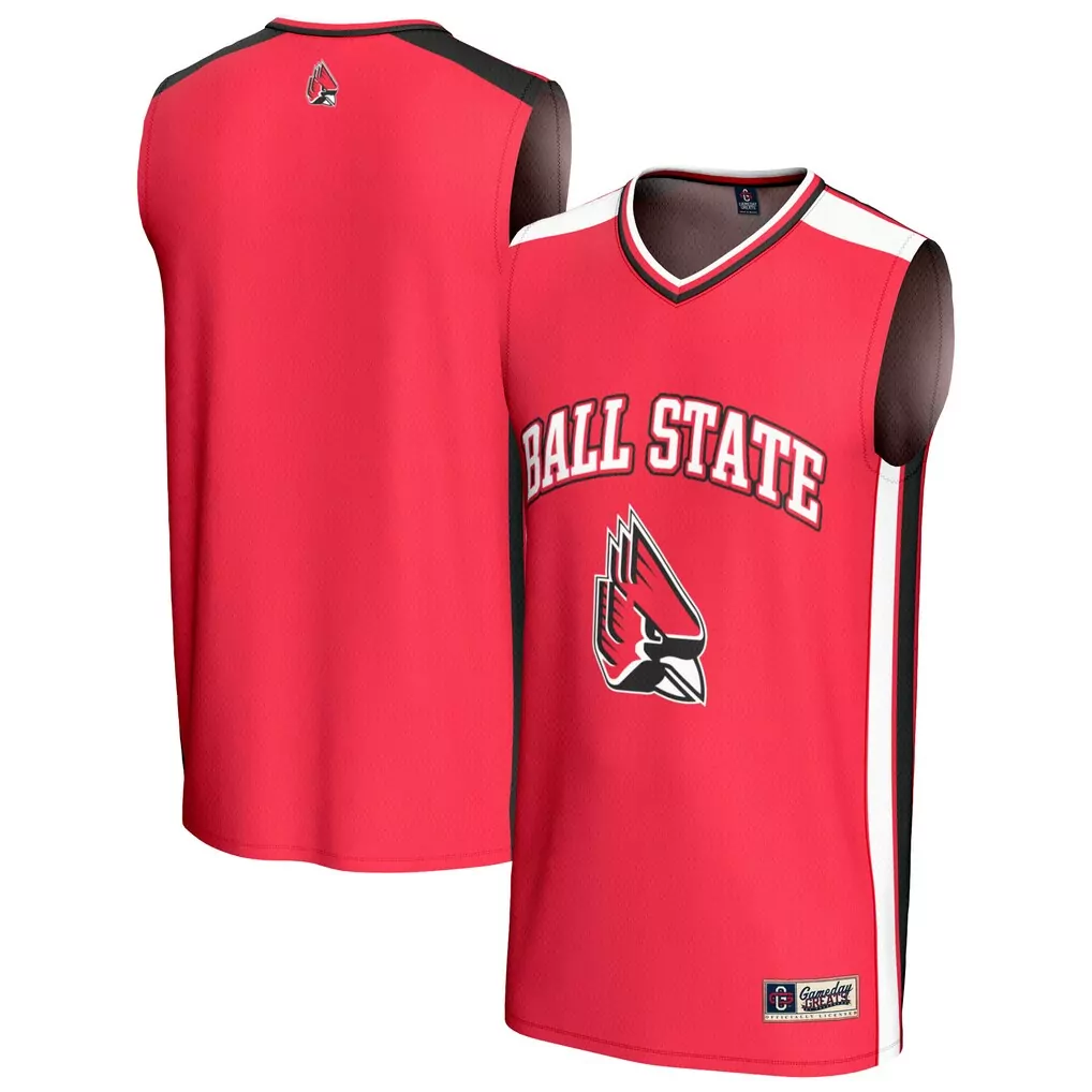 ball state cardinals gameday greats unisex spirit baseball jersey cardinal