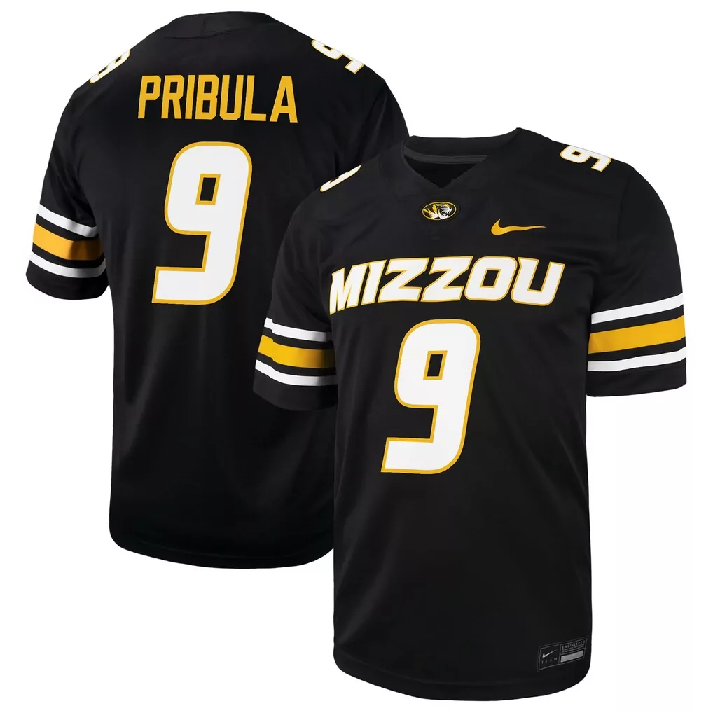 39 missouri tigers gameday greats toddler lightweight collegiate football fashion jersey gold