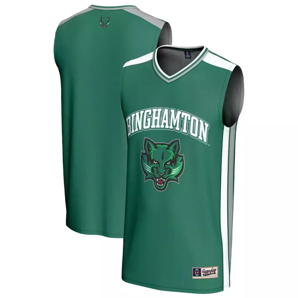Binghamton Bearcats Spirit Basketball Jersey | Green Gameday Gear | Perfect for Men, Women & Youth