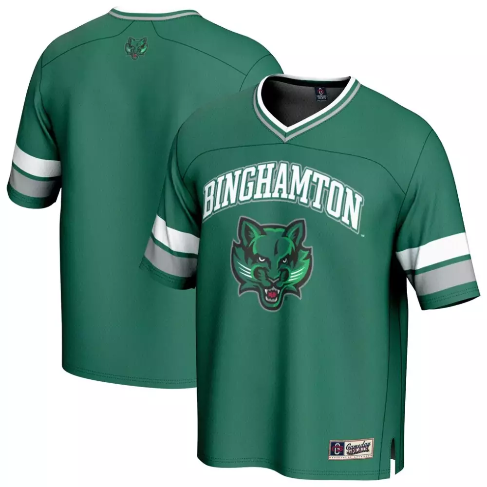 Binghamton Bearcats Spirit Basketball Jersey | Green Gameday Gear | Perfect for Men, Women & Youth