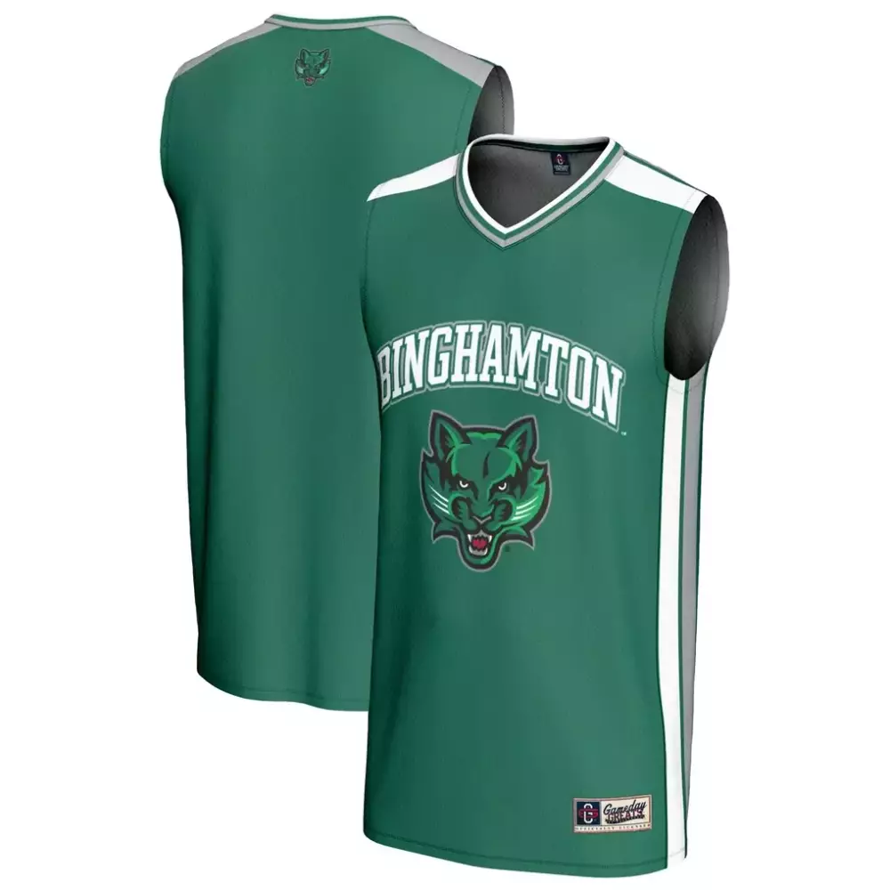 Binghamton Bearcats Spirit Basketball Jersey | Green Gameday Gear | Perfect for Men, Women & Youth