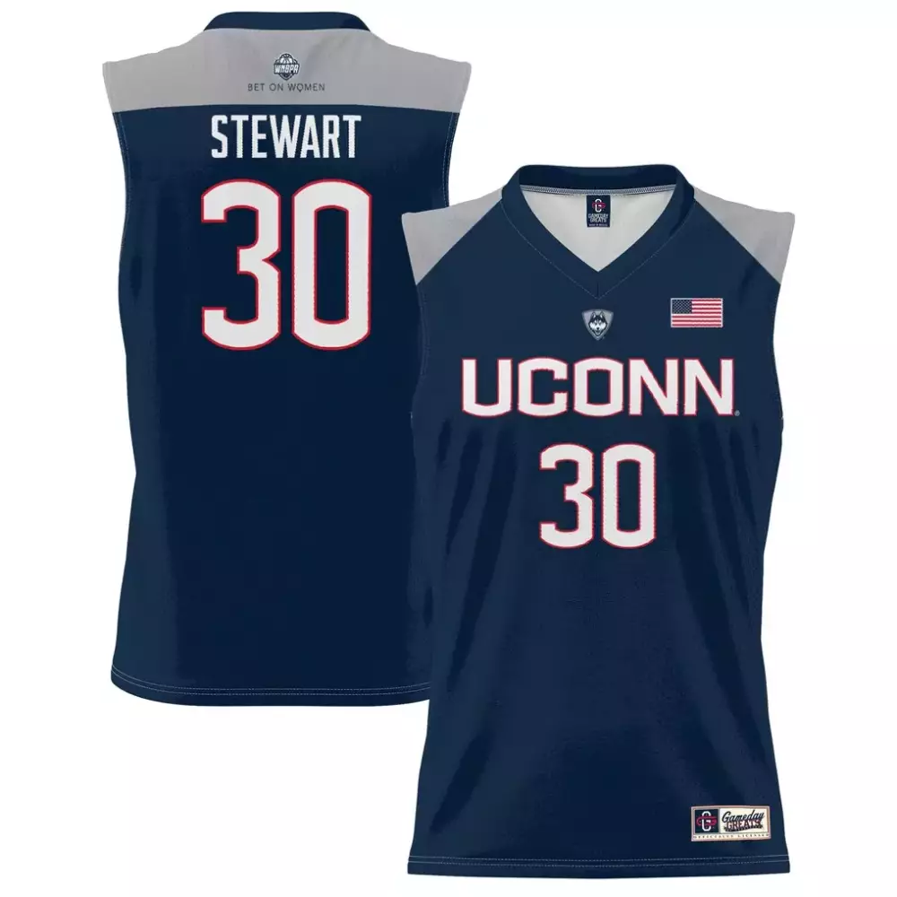 breanna stewart uconn huskies gameday greats unisex lightweight basketball alumni jersey navy