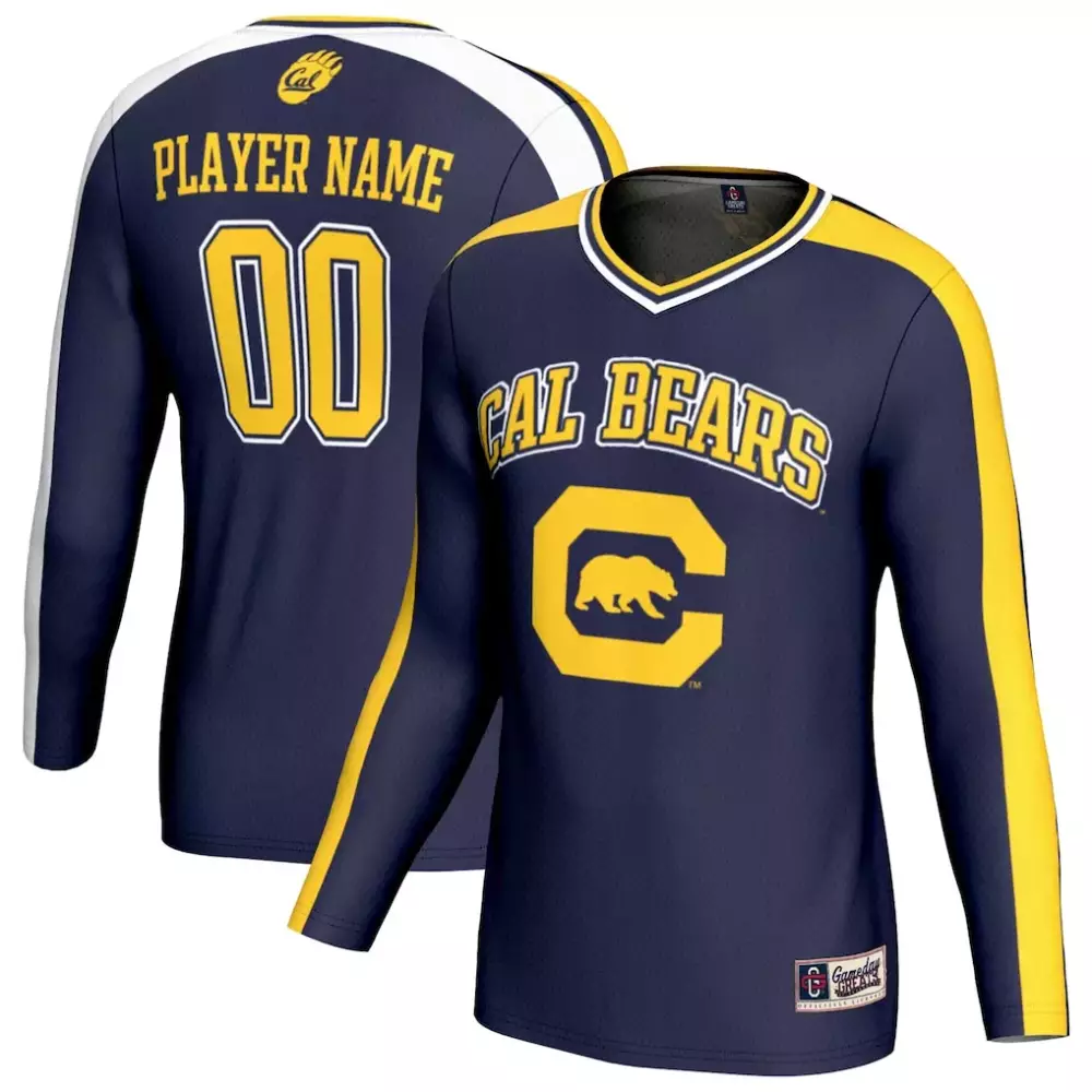 cal bears gameday greats unisex nil pick a player lightweight collegiate volleyball fashion jersey navy 1