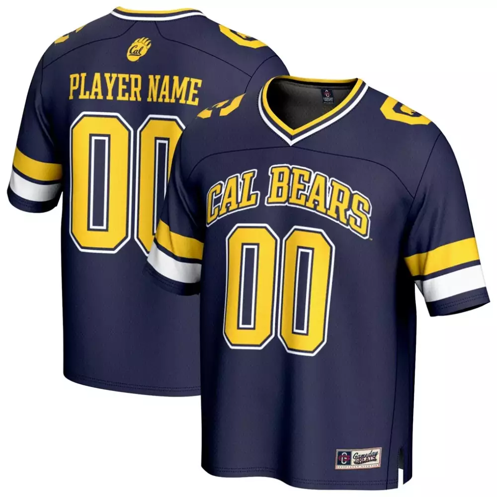 cal bears gameday greats youth nil pick a player football fashion jersey navy