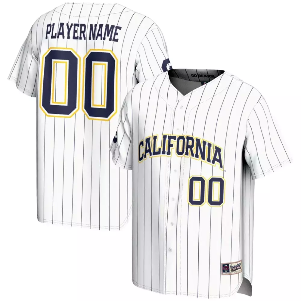 cal bears gameday greats youth nil pick a player lightweight baseball jersey white
