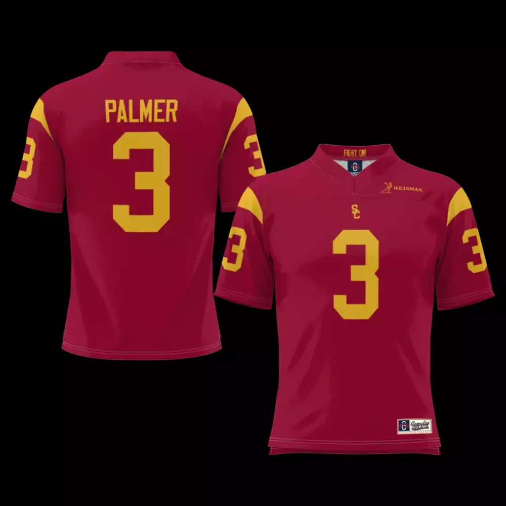 caleb williams usc trojans nike replica game jersey cardinal