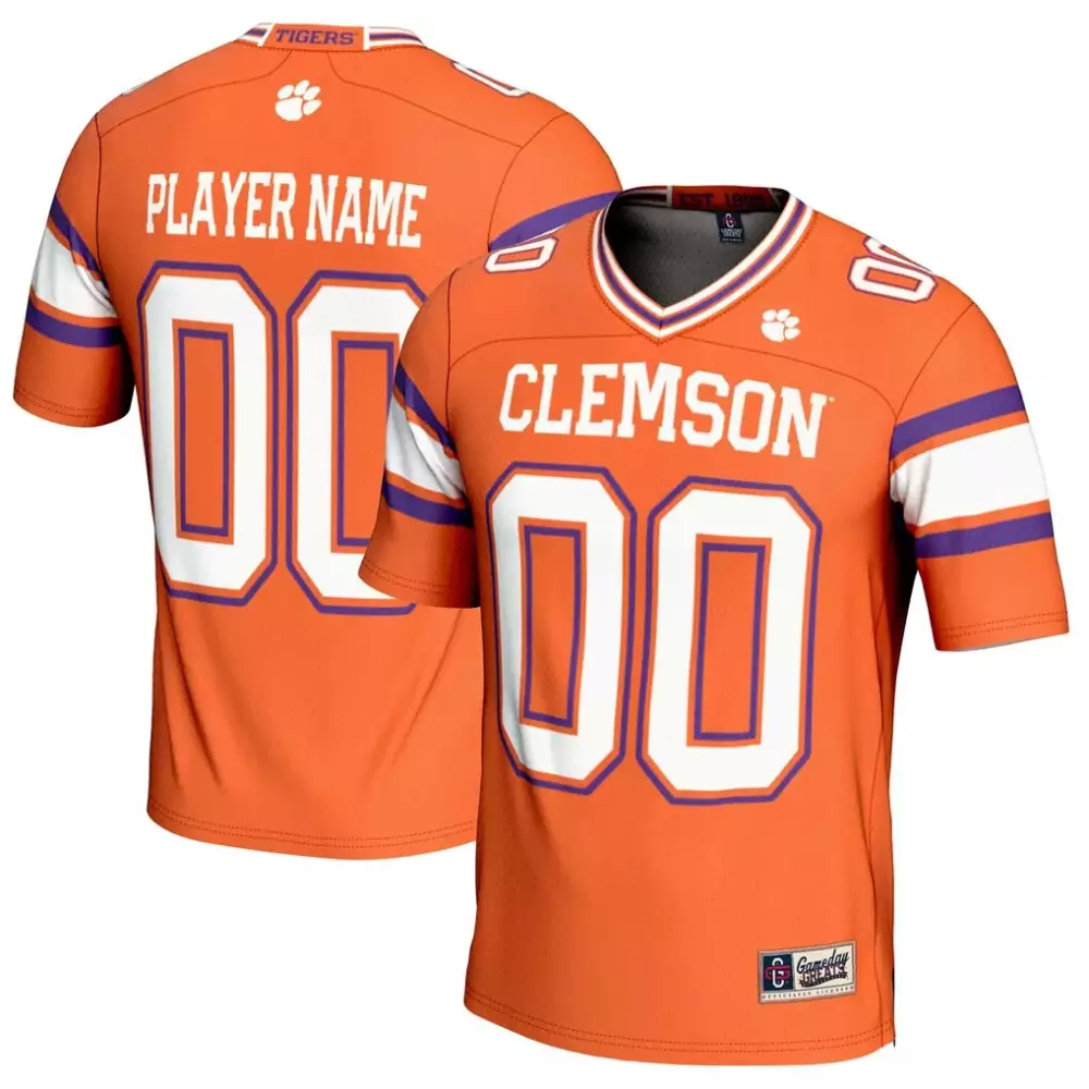 clemson tigers gameday greats youth nil pick a player football jersey black