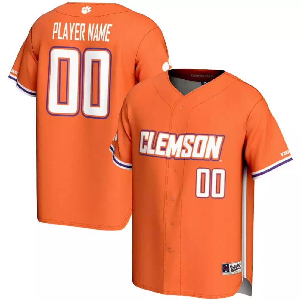clemson tigers gameday greats youth nil pick a player football jersey black