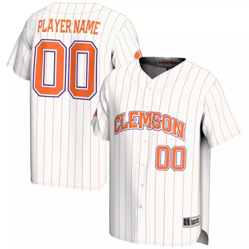 clemson tigers gameday greats youth nil pick a player lightweight baseball jersey purple