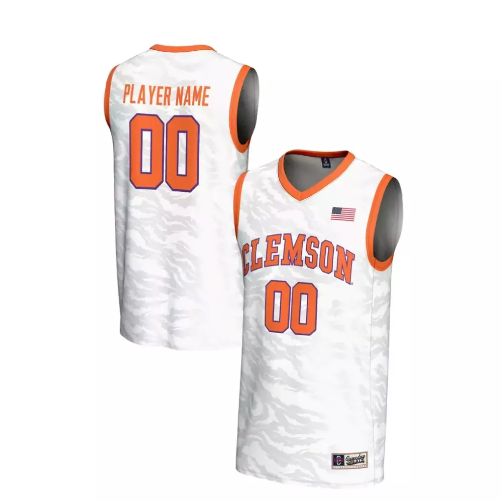 clemson tigers gameday greats youth nil pick a player men s basketball lightweight jersey orange