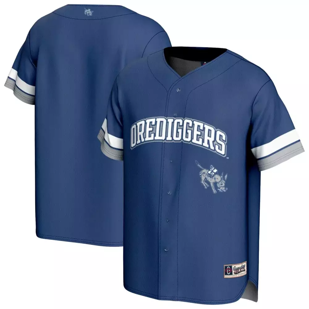 colorado school of mines orediggers gameday greats spirit hockey jersey blue