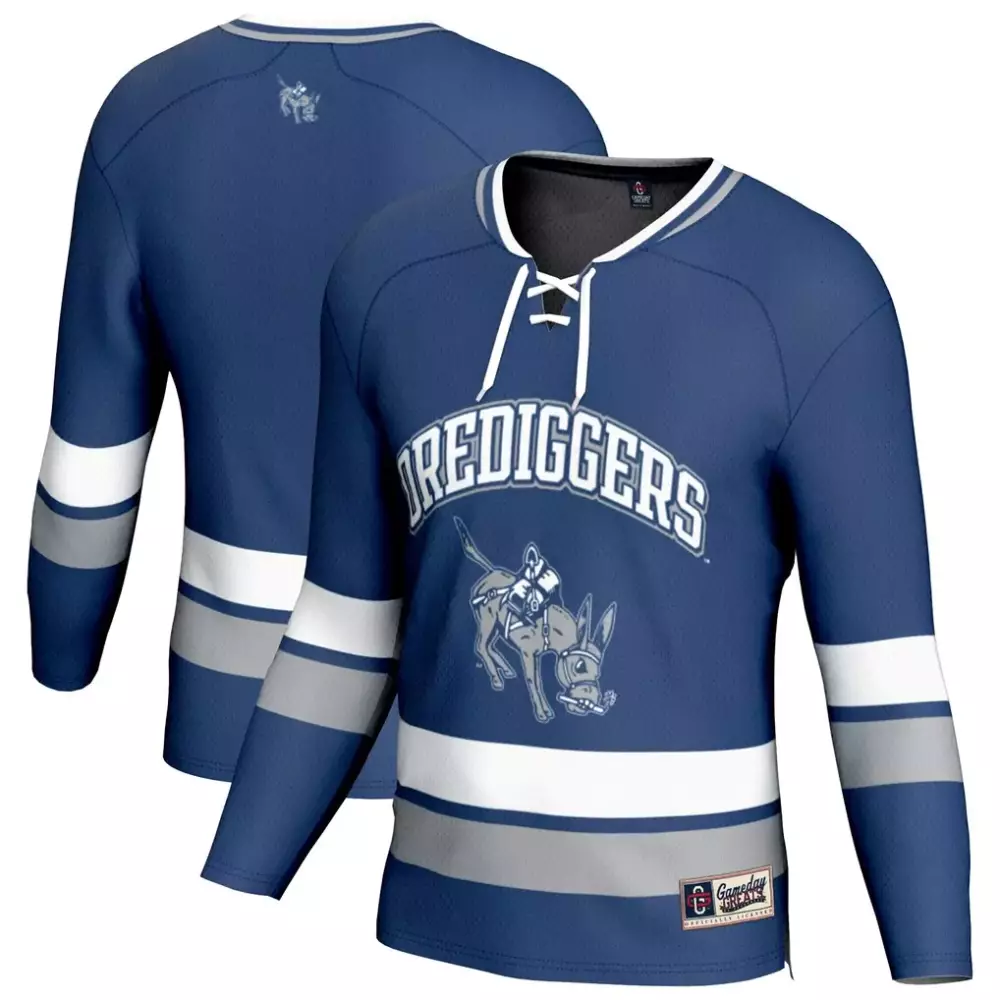 colorado school of mines orediggers gameday greats spirit hockey jersey blue