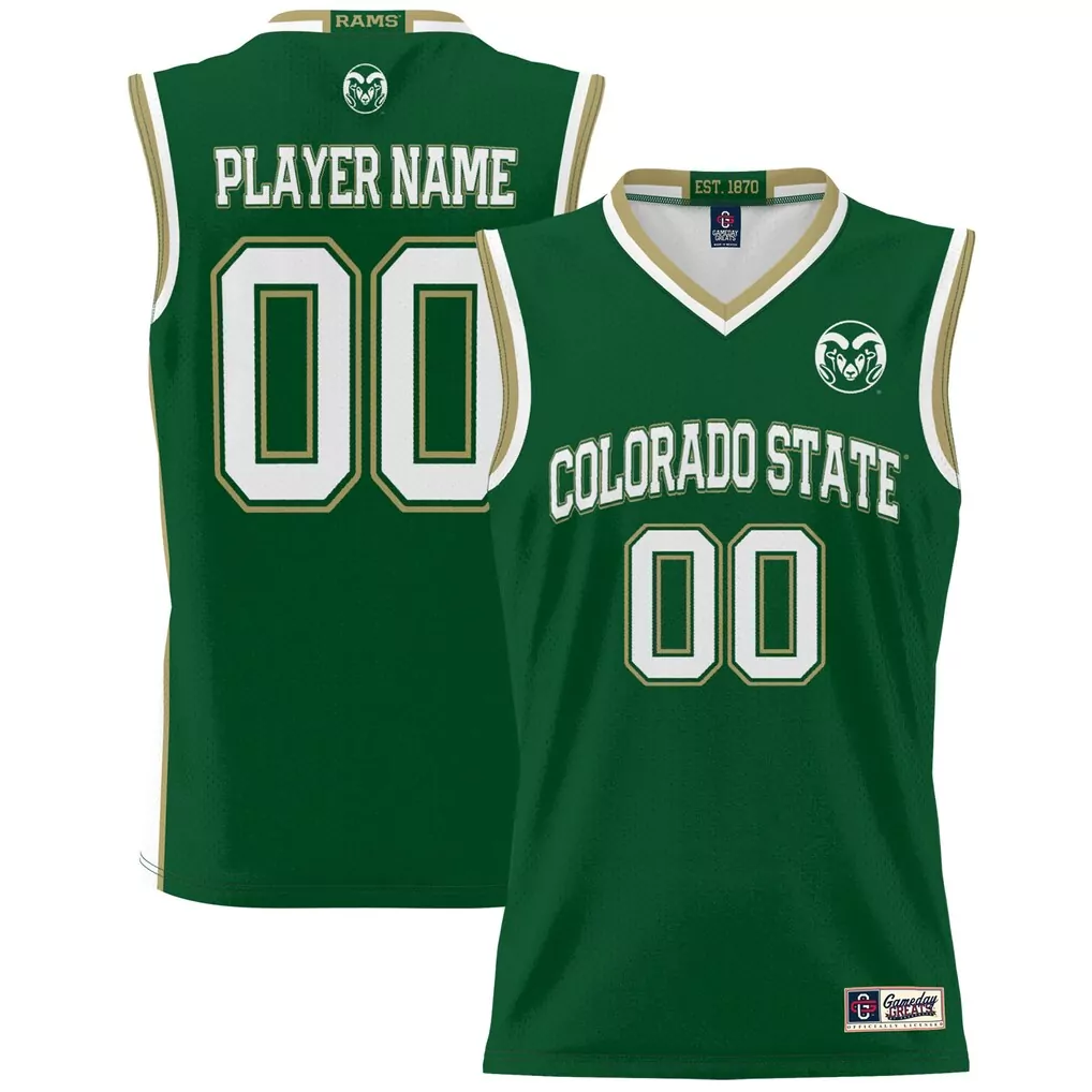 colorado state rams gameday greats youth 1 lightweight volleyball fashion jersey green