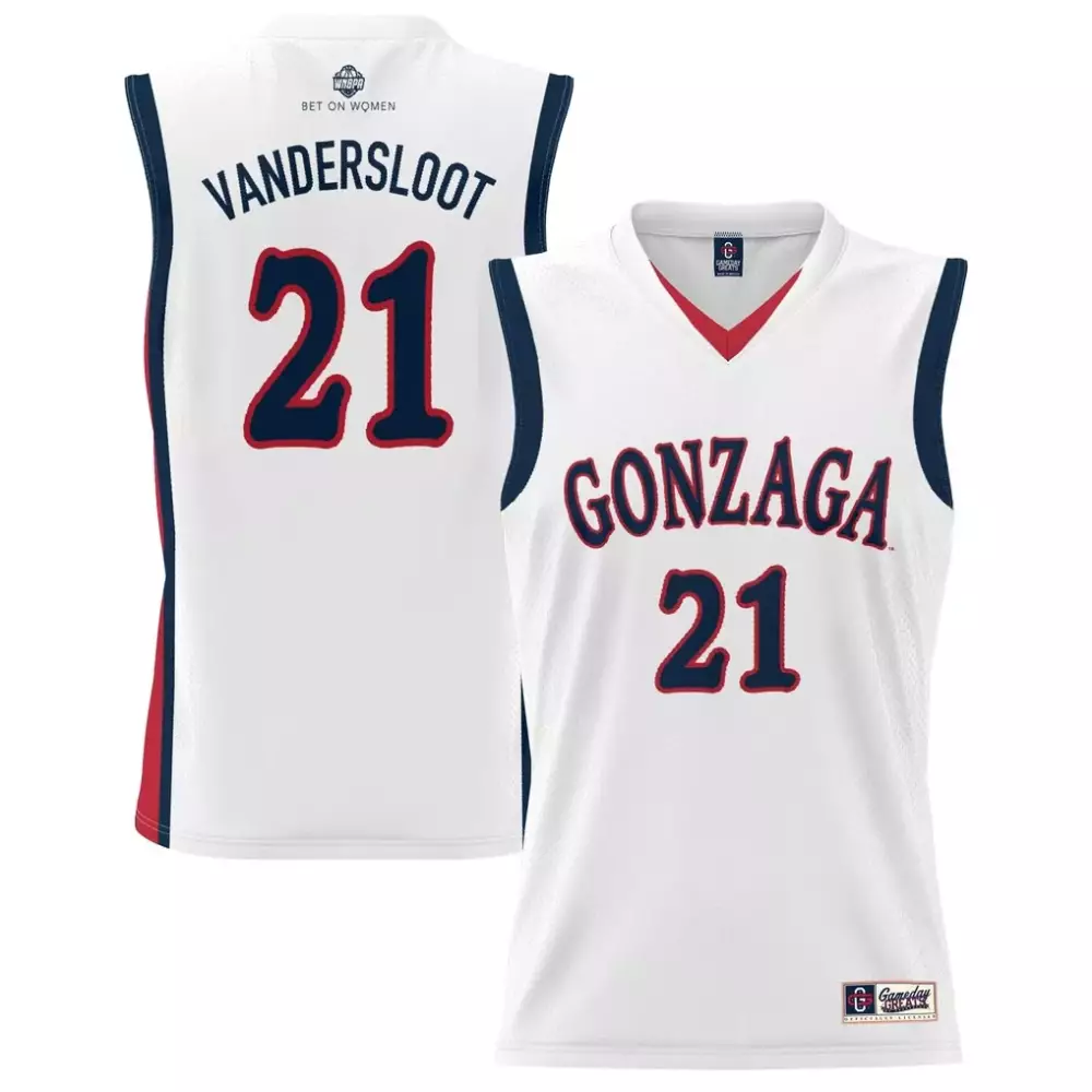 1 gonzaga bulldogs gameday greats youth lightweight basketball jersey navy