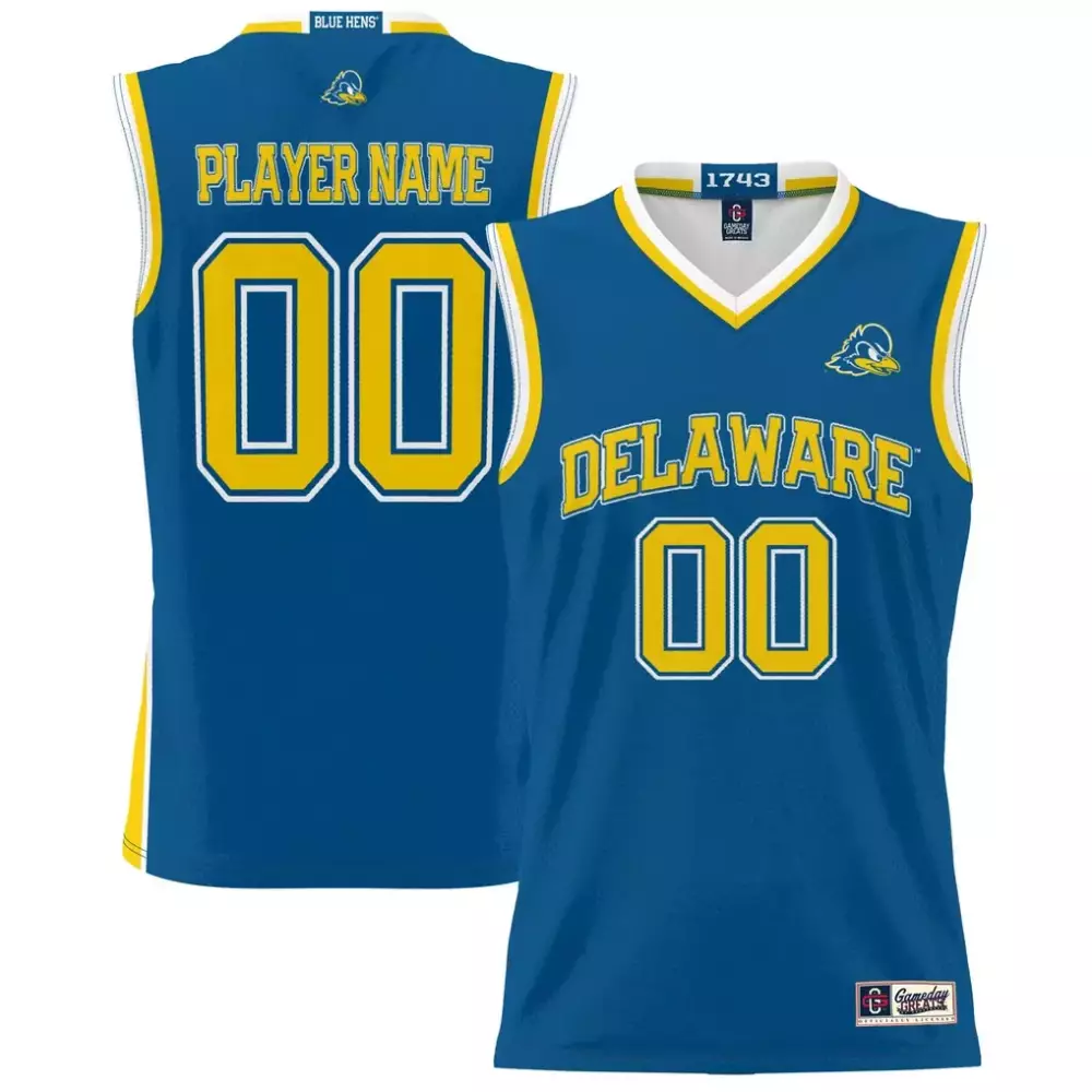 Delaware Fightin' Blue Hens Gameday Greats NIL Pick a Player Lightweight Basketball Fashion Jersey | Royal | Trendy Gift Idea | For Men, Women & Youth