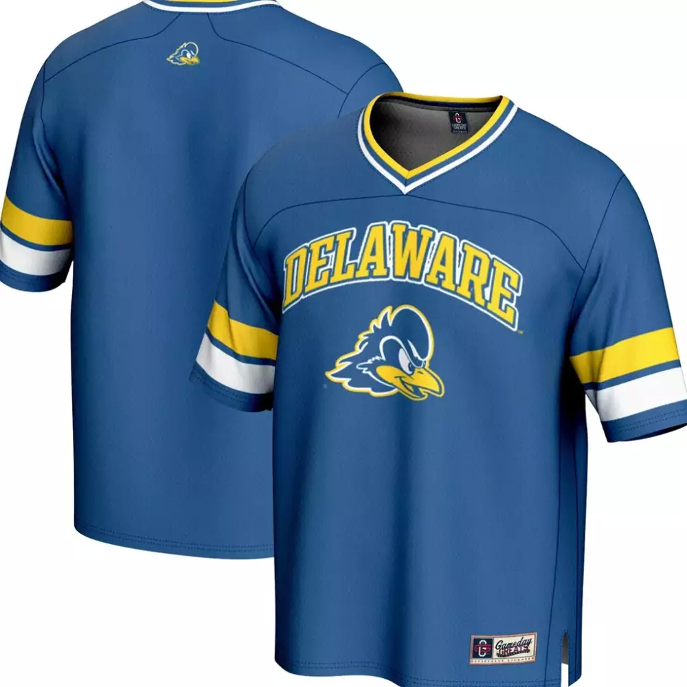 Delaware Fightin' Blue Hens Gameday Greats Spirit Football Jersey | Royal | Perfect for Game Day | For Men, Women & Youth