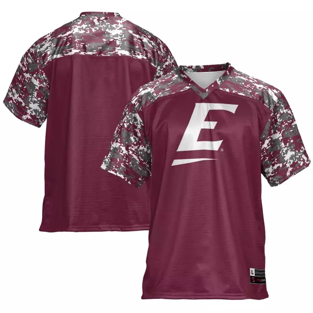 eastern kentucky colonels gameday greats football jersey maroon