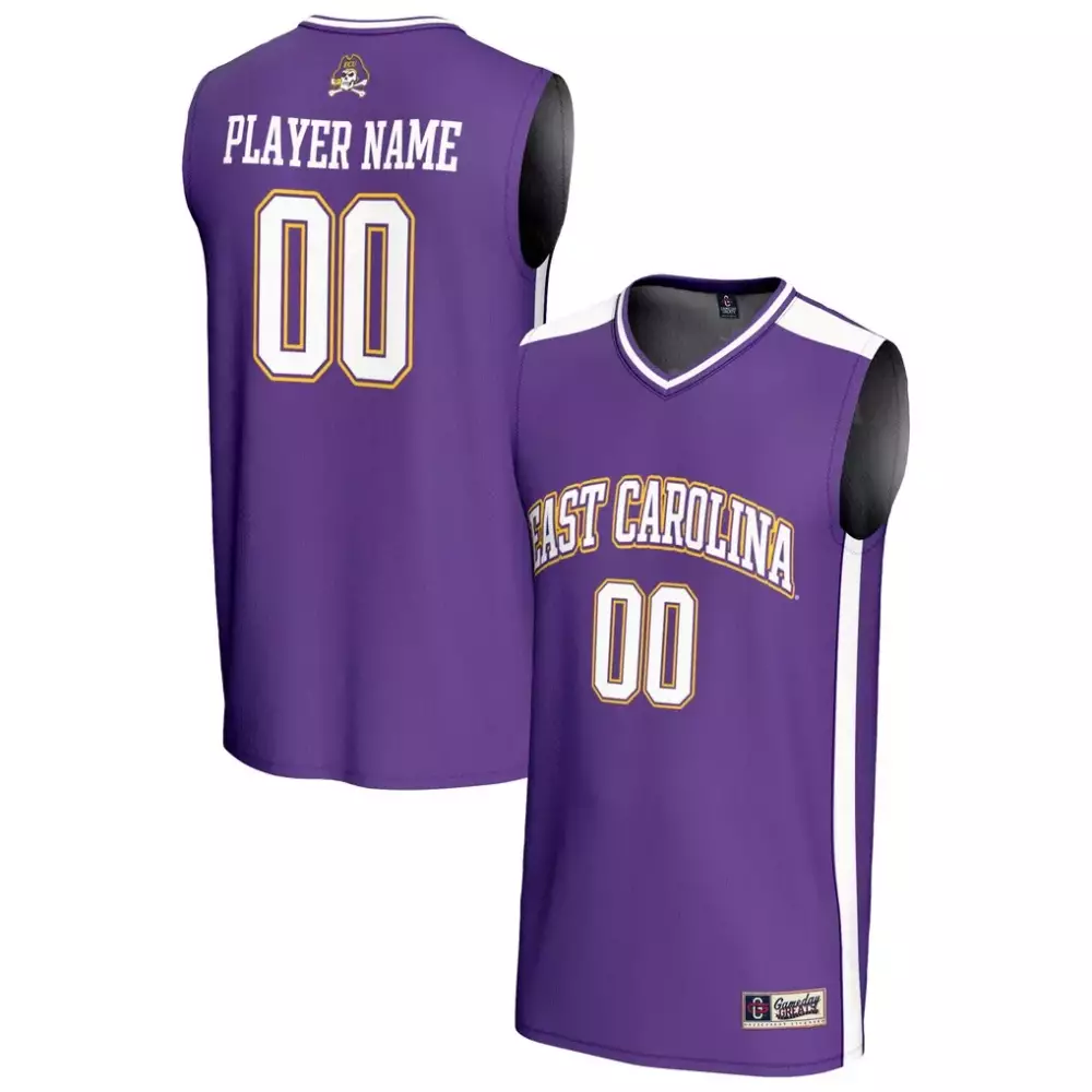 ecu pirates gameday greats unisex nil pick a player lightweight women s basketball fashion jersey purple