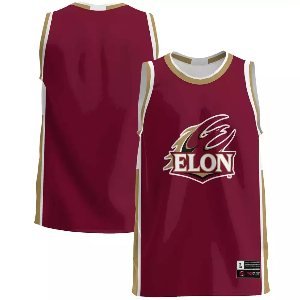 elon phoenix gameday greats lightweight basketball jersey maroon