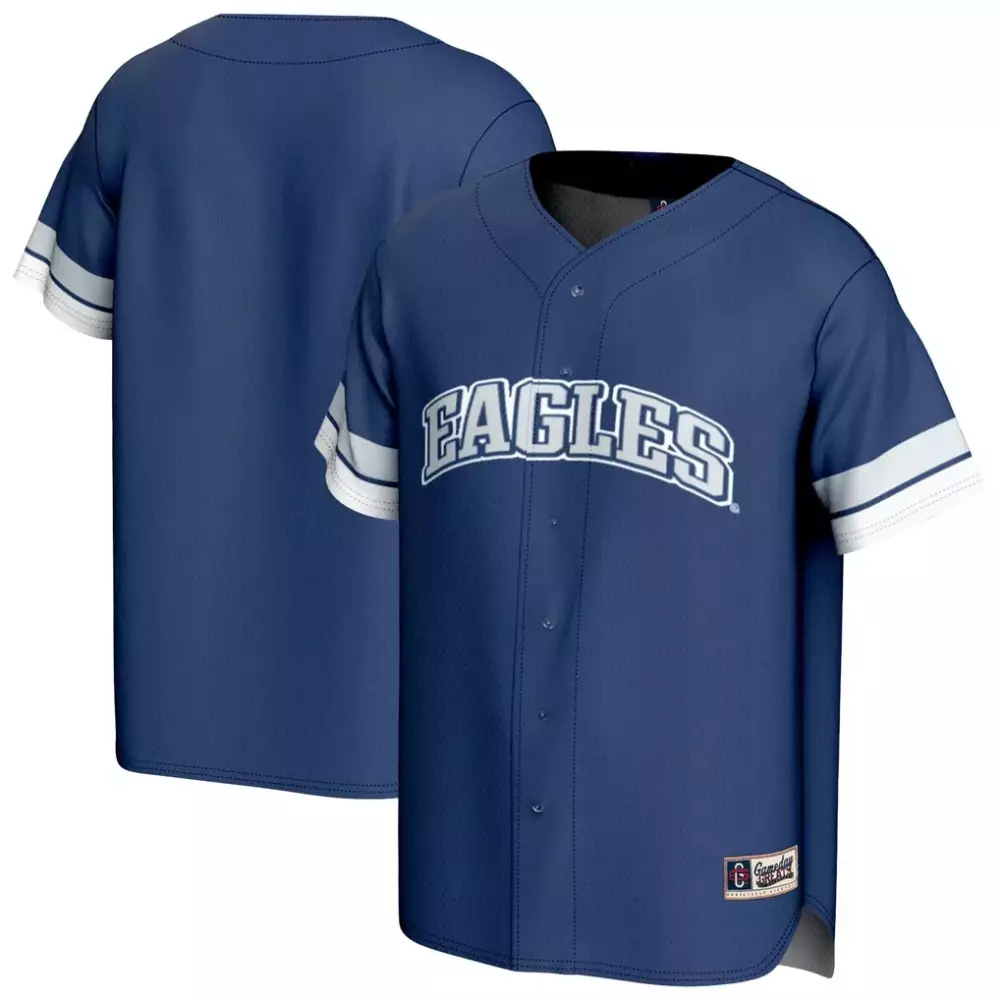 Emory Eagles Youth Baseball Jersey | Blue Gameday Gear | Ideal for Men, Women & Youth Fans