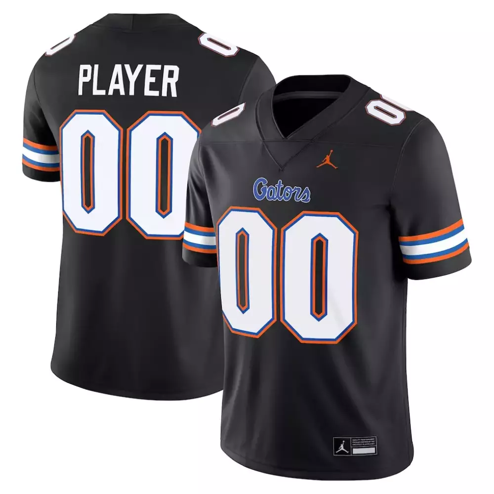 Florida Gators Jordan Brand Alternate NIL Pick a Player Game Jersey | Black | Fan Gear | For Men, Women & Youth