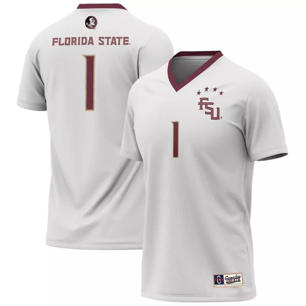 florida state seminoles custom beige jersey with acc patch your name 00