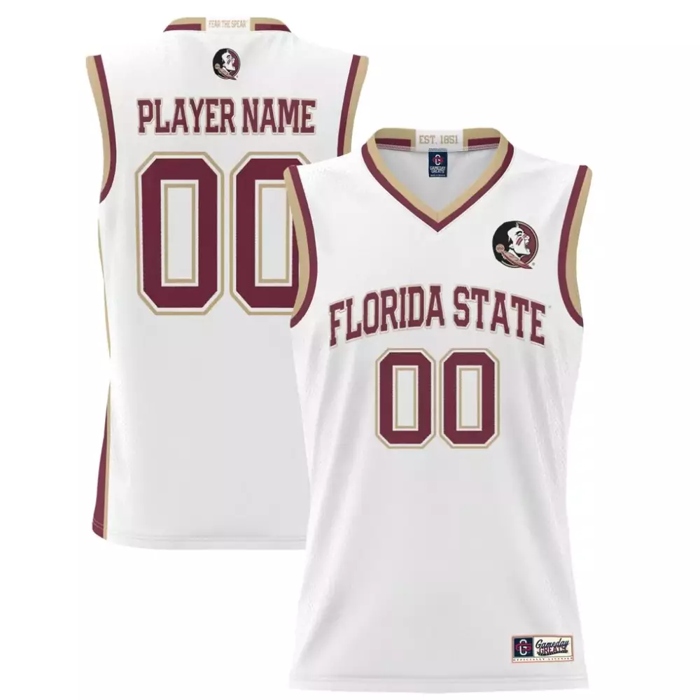 florida state seminoles gameday greats nil pick a player men s basketball icon print lightweight jersey garnet