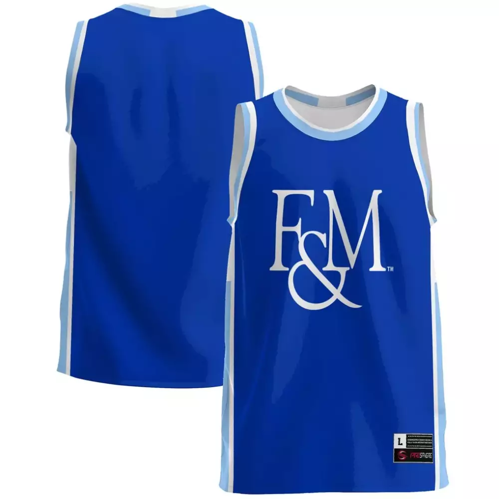 franklin marshall diplomats gameday greats football jersey blue