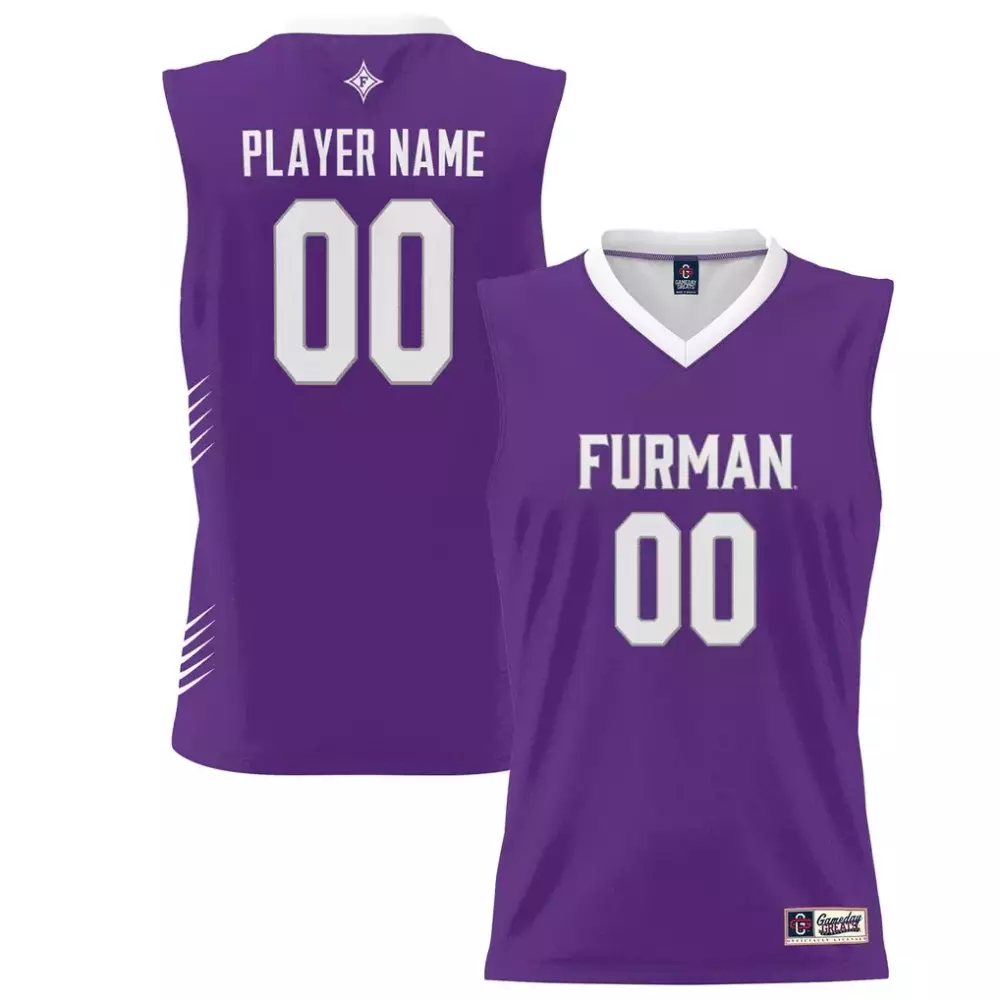 Furman Paladins Youth NIL Pick a Player Basketball Jersey | Lightweight Purple Fan Gear | For Men, Women & Youth
