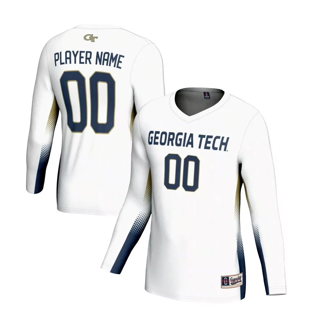 georgia tech yellow jackets gameday greats unisex lightweight nil pick a player women s basketball jersey navy