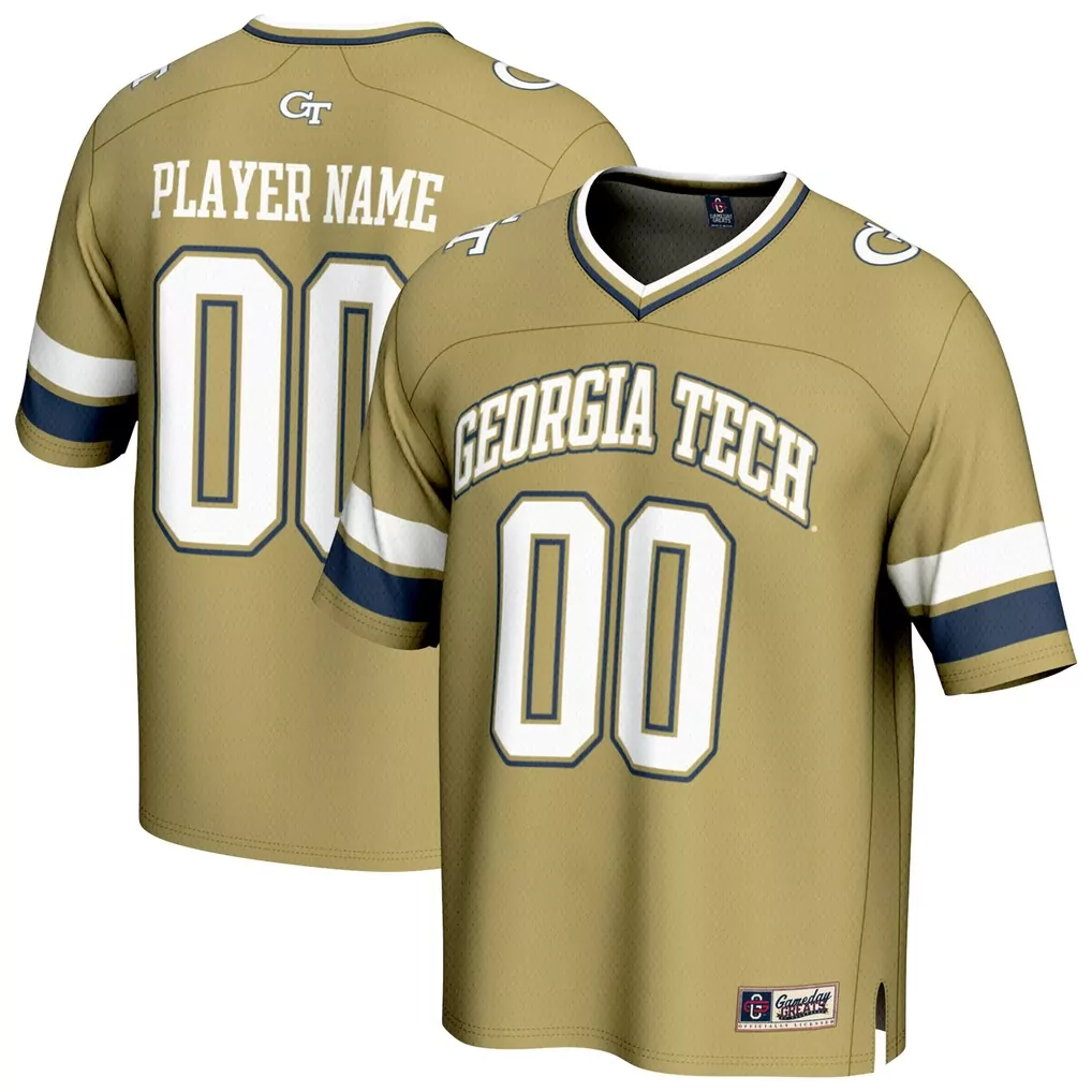 georgia tech yellow jackets gameday greats unisex lightweight nil pick a player women s basketball jersey navy