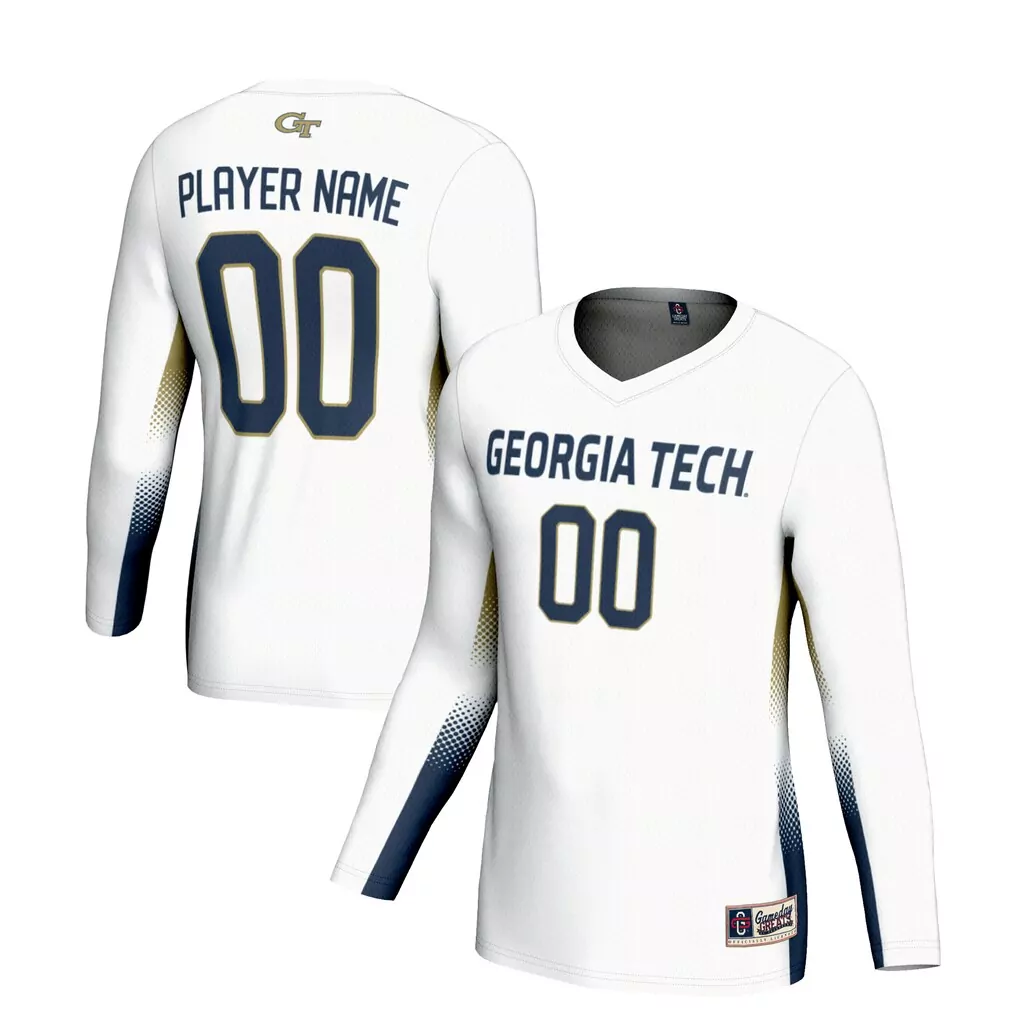 georgia tech yellow jackets gameday greats unisex nil pick a player lightweight women s basketball fashion jersey navy