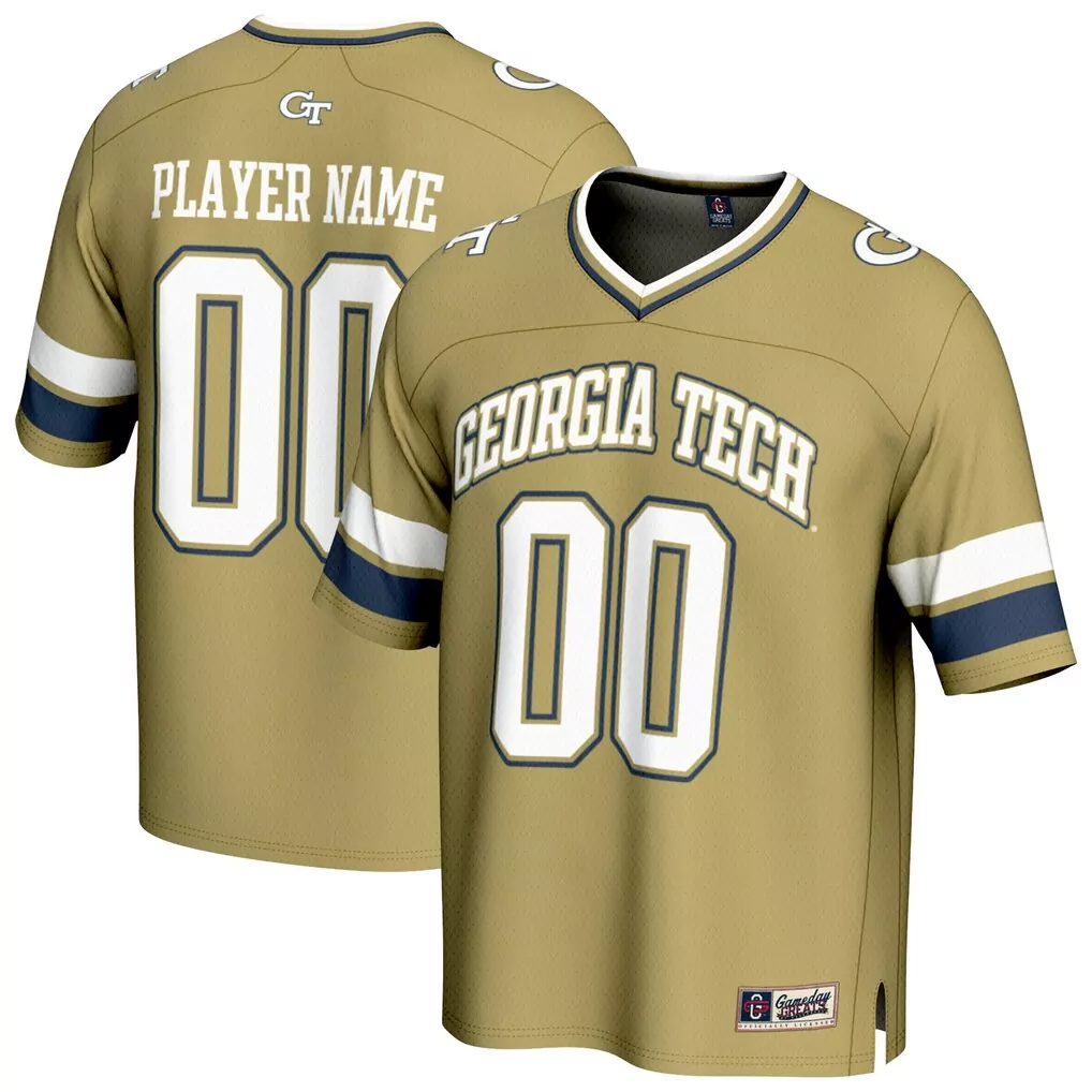georgia tech yellow jackets gameday greats unisex nil pick a player lightweight women s basketball fashion jersey navy