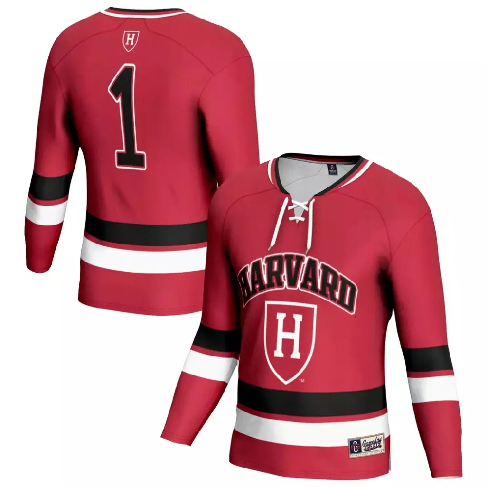 harvard crimson youth lightweight women s hockey team fashion jersey crimson