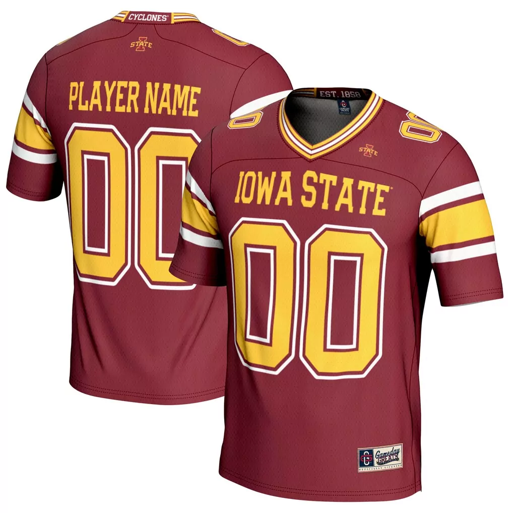 iowa state cyclones gameday greats lightweight soccer fashion jersey cardinal