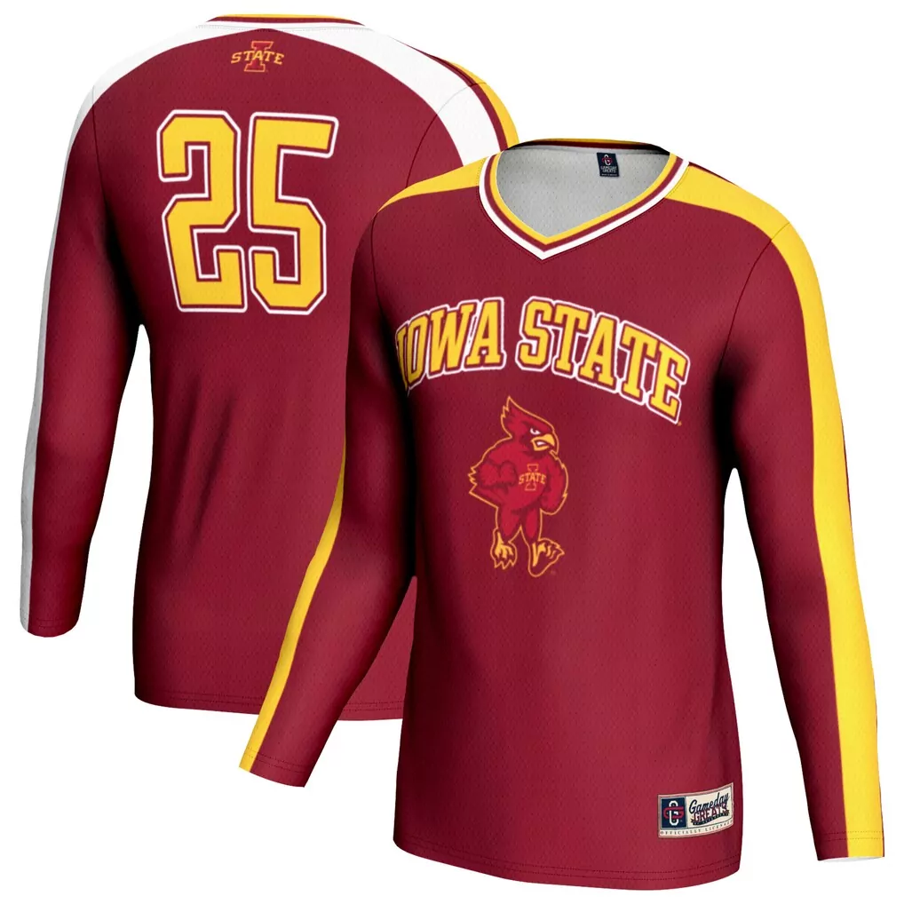 iowa state cyclones gameday greats youth nil pick a player lightweight women s soccer jersey white