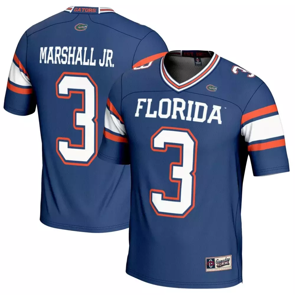 jason marshall jr florida gators gameday greats nil player football jersey orange