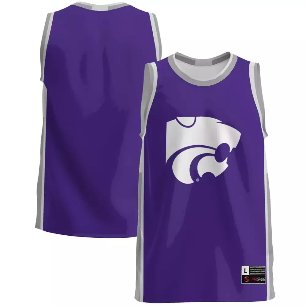 kansas state wildcats colosseum nothing but the hits football jersey purple