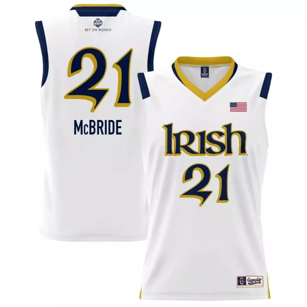 jack kiser 1 notre dame fighting irish 2024 white all stitched vapor limited jersey