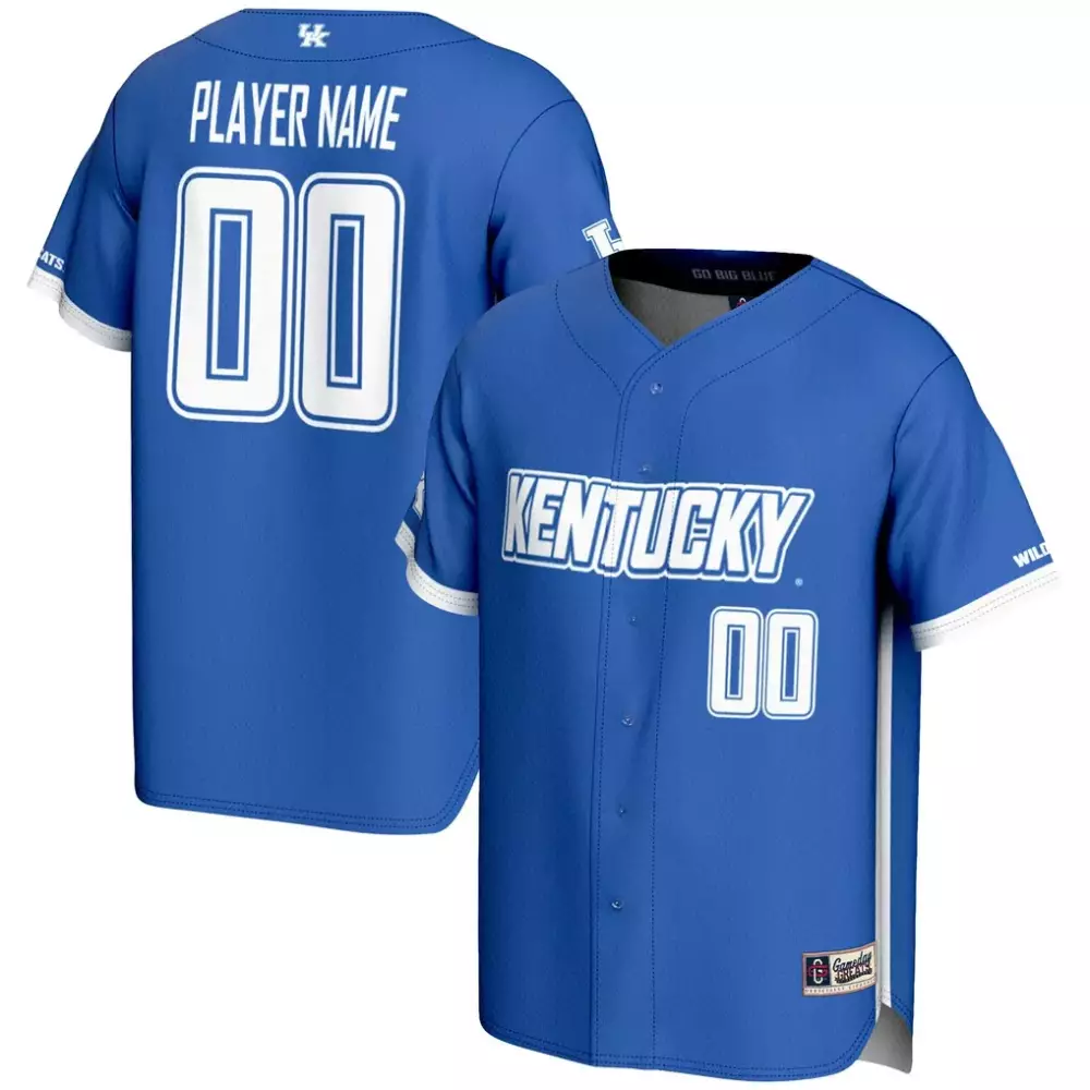 kentucky wildcats gameday greats nil pick a player football jersey royal
