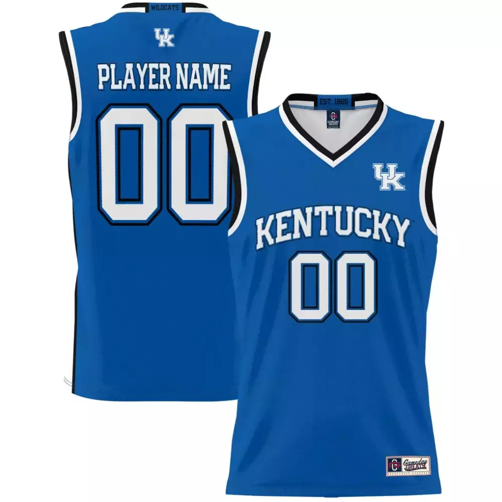 kentucky wildcats gameday greats nil pick a player football jersey royal