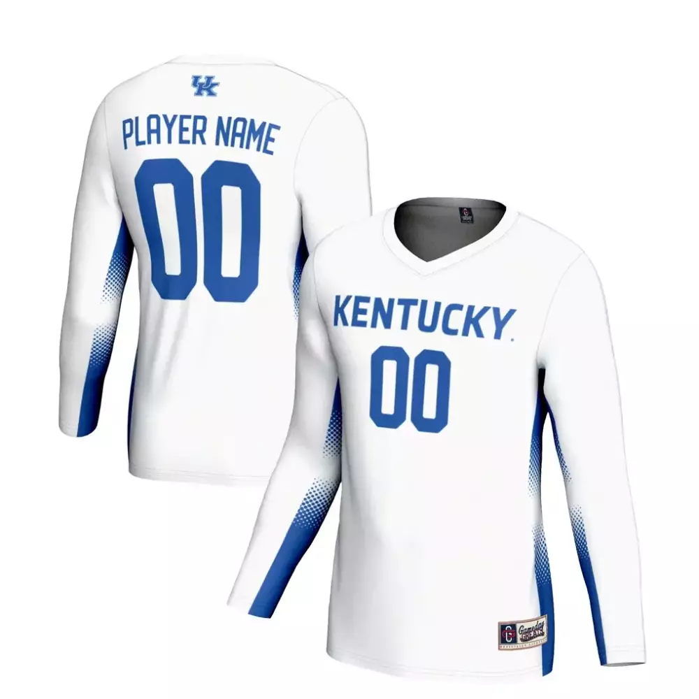 kentucky wildcats gameday greats unisex lightweight nil pick a player women s basketball jersey white