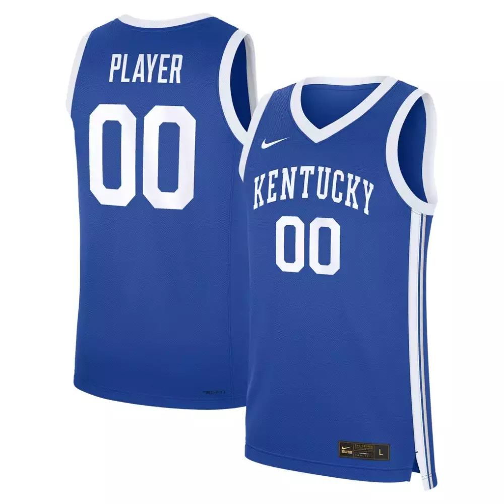 kentucky wildcats nike nil pick a player men s basketball jersey royal