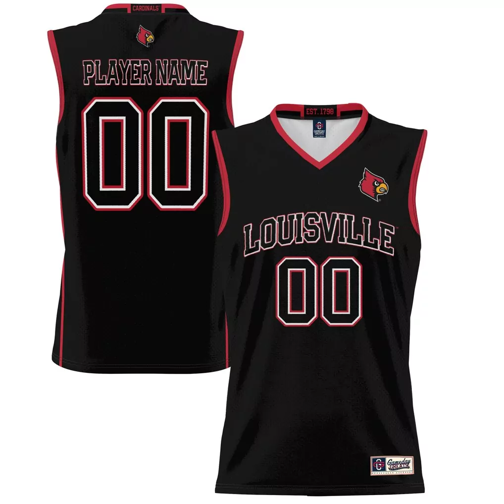 louisville cardinals gameday greats youth nil pick a player lightweight women s basketball fashion jersey red