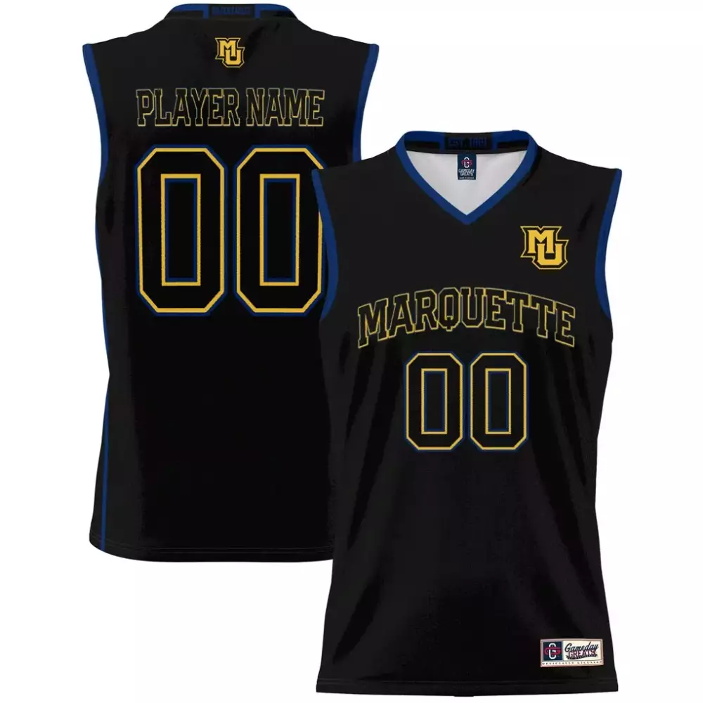 Marquette Golden Eagles Gameday Greats NIL Pick a Player Lightweight Lacrosse Jersey | Navy | Stylish Fan Gear | For Men, Women & Youth